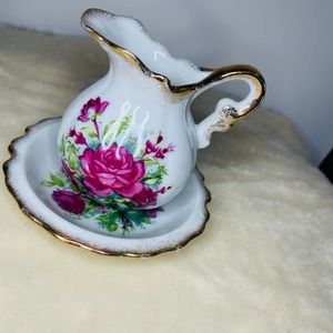Tilso Japan Creamer and Saucer 2 piece Set